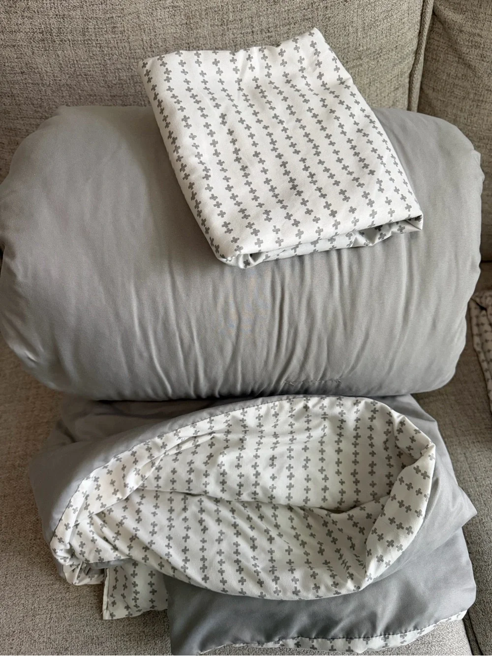 Twin/Twin XL Puffer Comforter and Sheets Set - Room Essentials